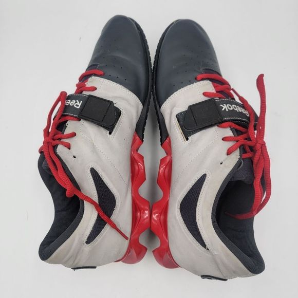 Reebok Crossfit Weightlifting Shoes Sneaker U-Form Lifter Plus Sz 13 Adjustable - Picture 7 of 12